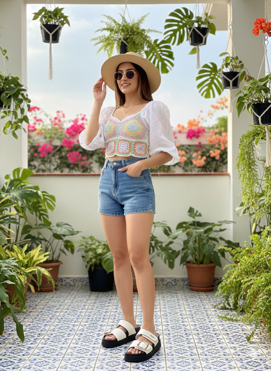 Sandalia tipo canoa, Comfort chic