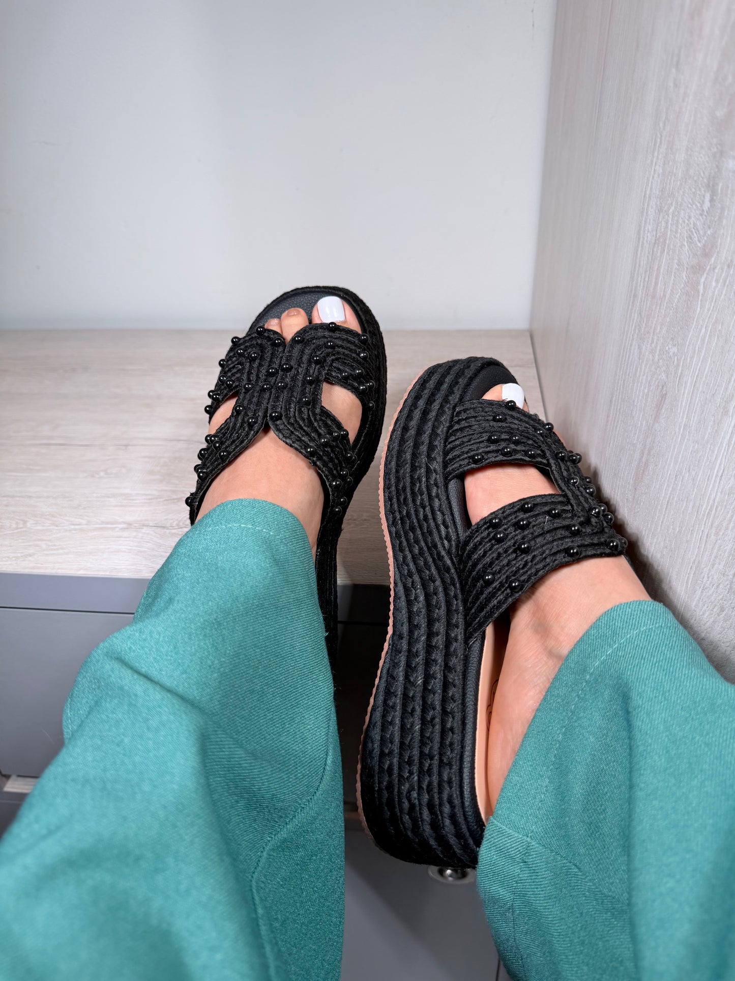 Plataforma en yute, Urban chic