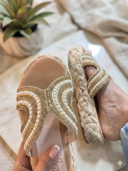 Plataforma en yute altura 2 cm