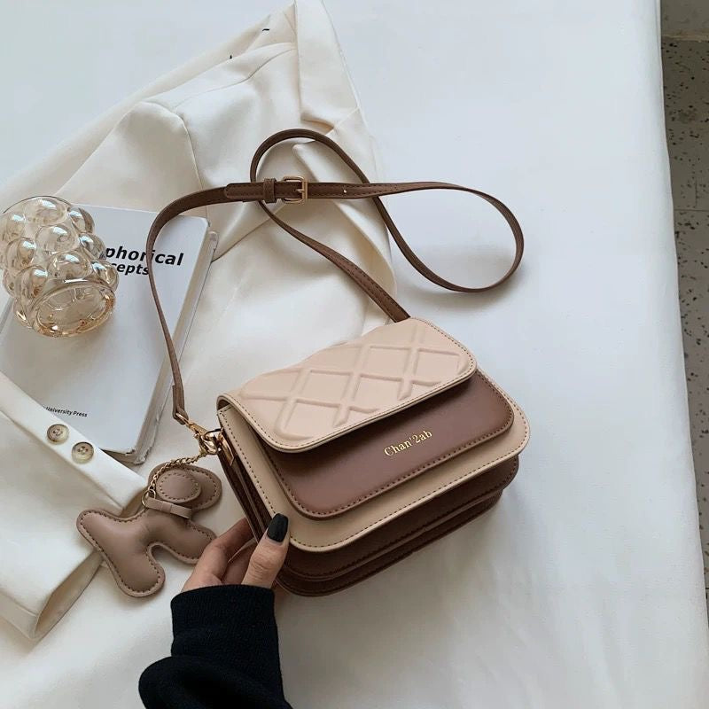 Bolso manos libres, textura galleta