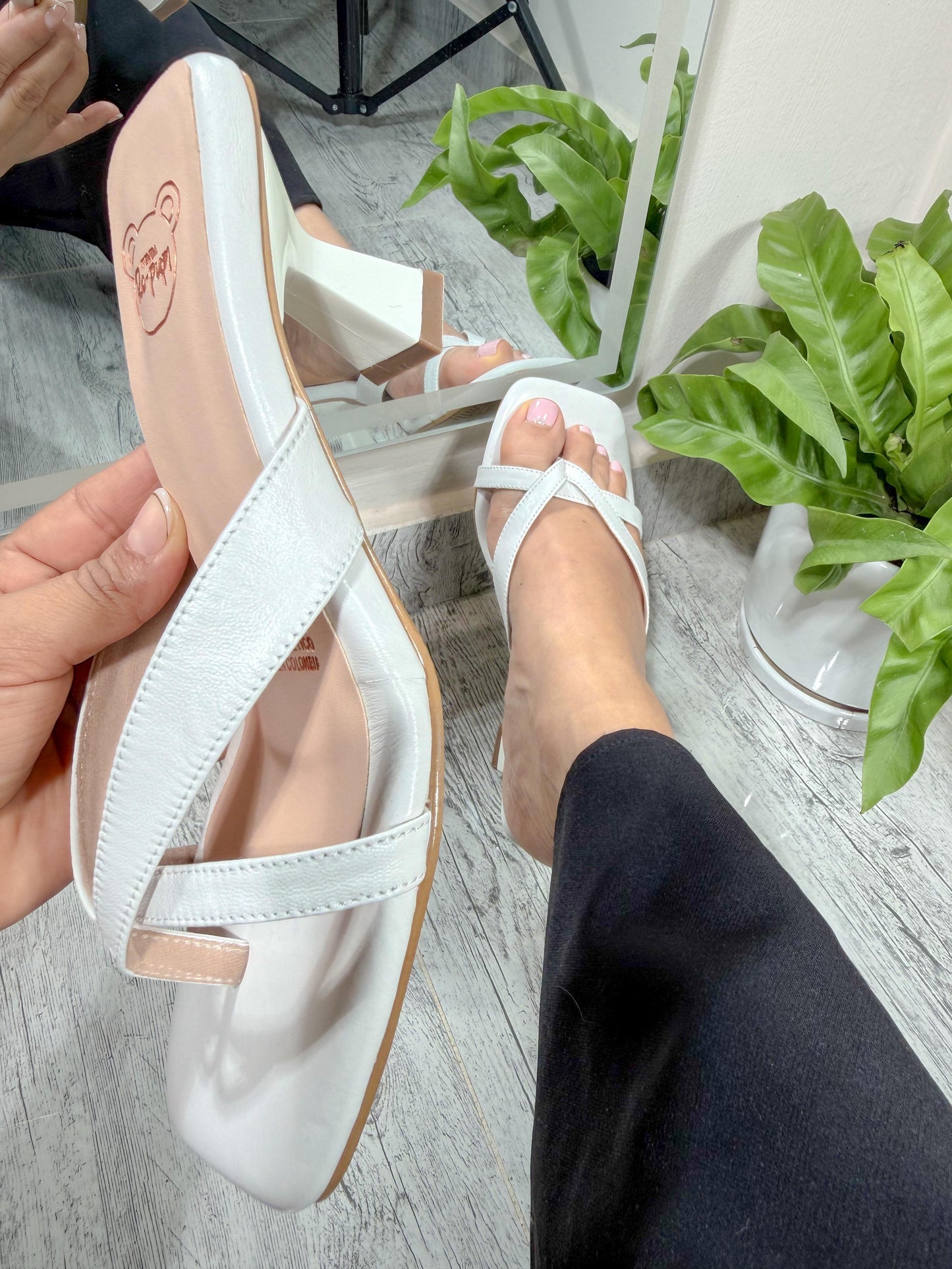 Tacón Tres puntadas