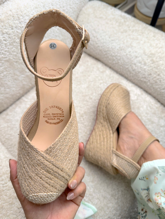 Plataforma en yute altura 6 cm