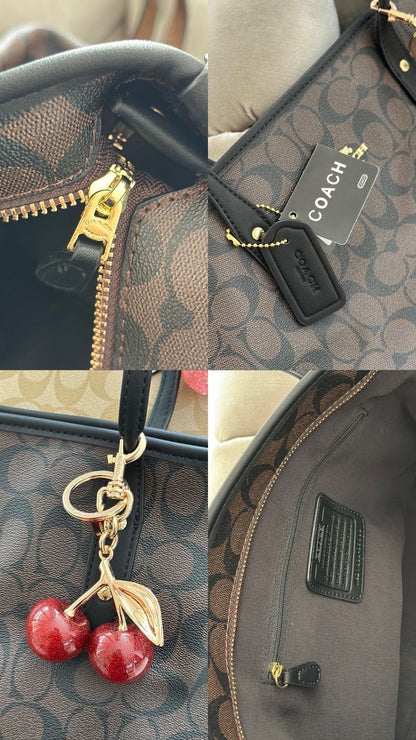 Bolso de viral con detalle de cereza 🍒