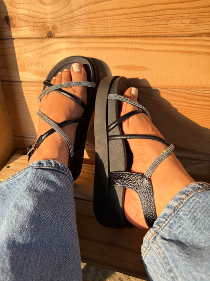 Sandalias tipo canoas Glow 💥