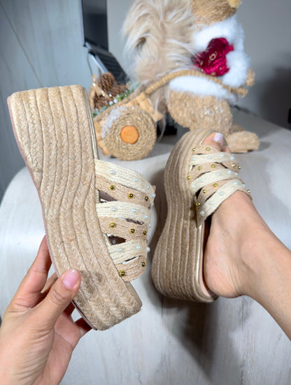 Plataforma en yute altura 7 cm