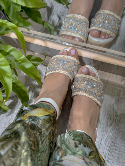 Plataforma en yute altura 11 cm