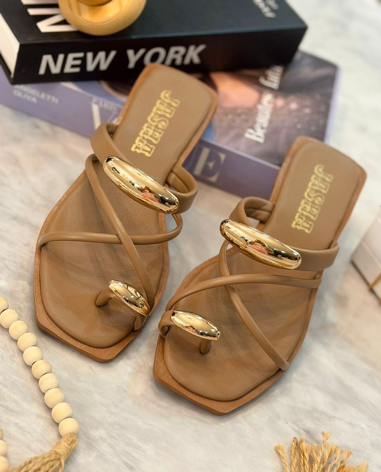 Sandalias planas Jasha