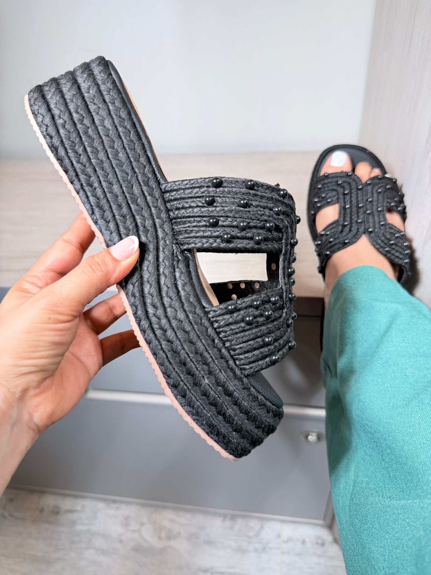 Plataforma en yute, Urban chic