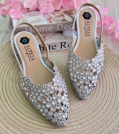 Baletas de lujo con cristales
