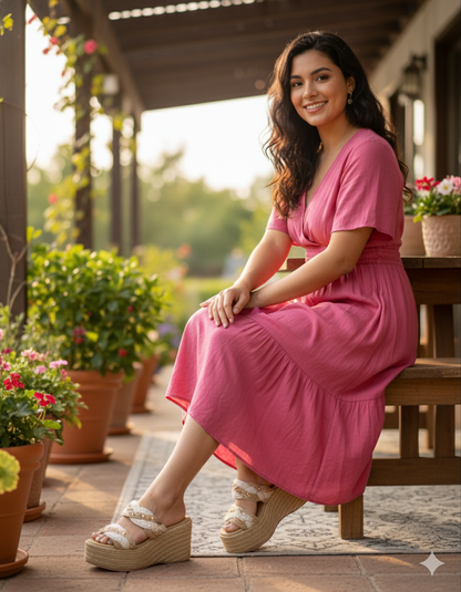 Plataforma en yute altura 9 cm