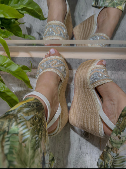 Plataforma en yute altura 11 cm