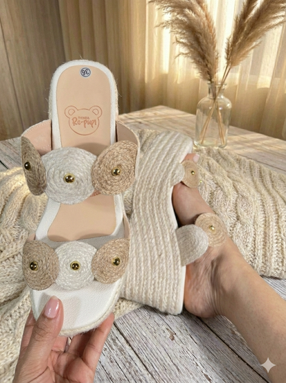 Plataforma en yute altura 9 cm